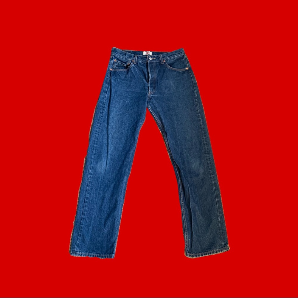 Levi’s original  501 straight leg button-fly jeans